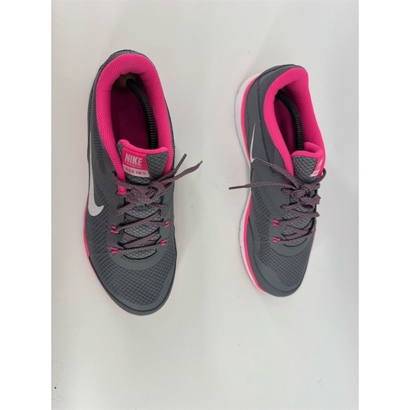 Nike Flex Trainer 5 Women's Running Shoes Gray Size 8 Breathable - Picture 2 of 6